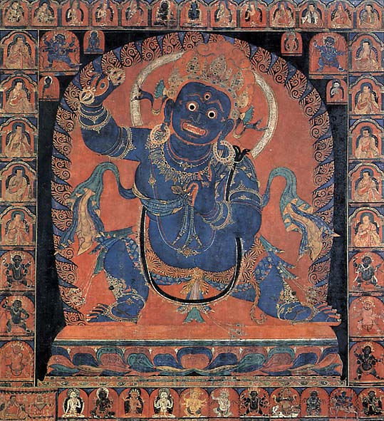Бодхисаттва Ваджрапани. Vajrapāṇi.