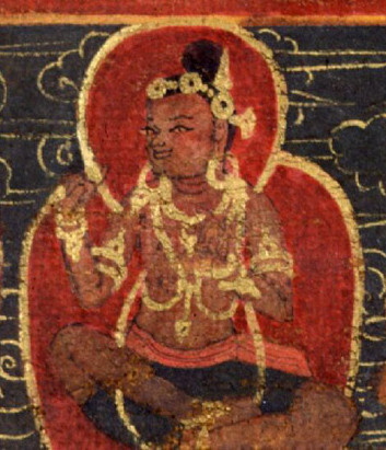 Бодхисаттва Ваджрапани. Vajrapāṇi.