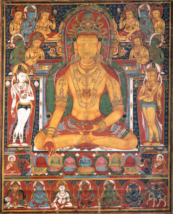 Ratnasaṃbhava.