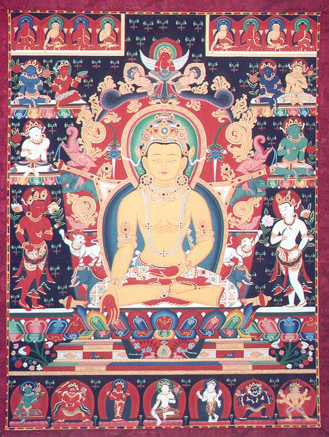 Ratnasaṃbhava.