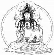 Ваджрасаттва. Vajrasattva.